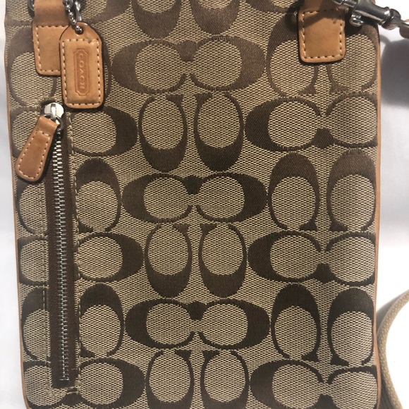 COACH SMALL CANVAS SLING BAG - Picture 3 of 9